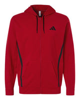 adidas Men's Game & Go Full Zip Hoodie Mens Apparel Jackets & Vests