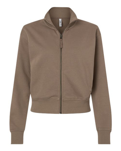 American Apparel Women's French Terry Full-Zip Jacket-1