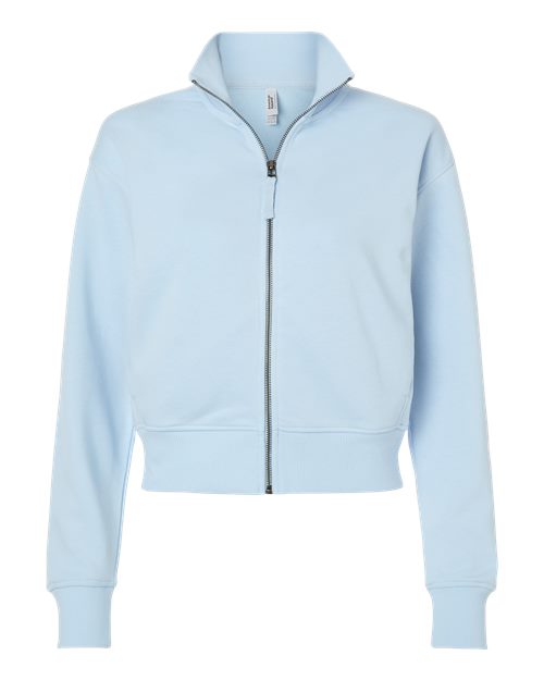 American Apparel Women's French Terry Full-Zip Jacket-1