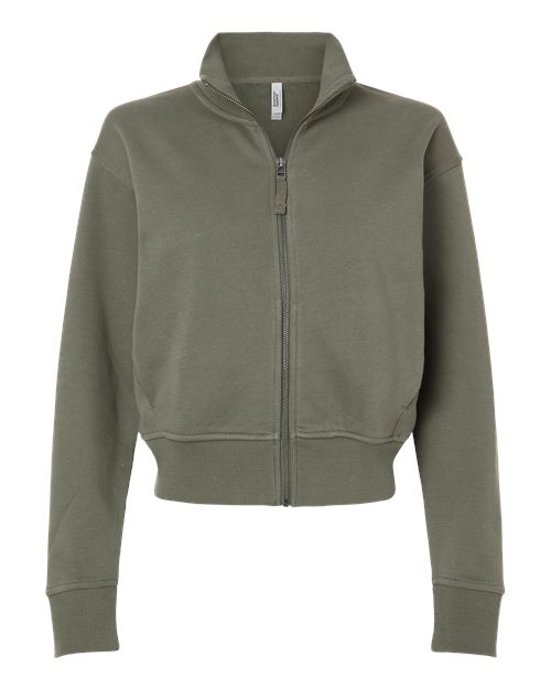 American Apparel Women's French Terry Full-Zip Jacket-1