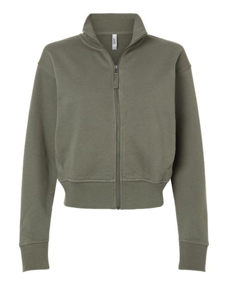 American Apparel Women's French Terry Full-Zip Jacket-1