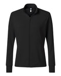 adidas Women's Performance Textured Full-Zip Jacket-1