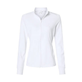 adidas Women's Performance Textured Full-Zip Jacket-1