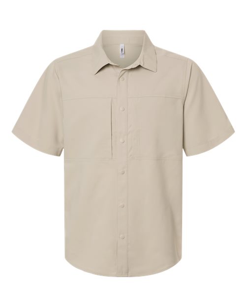 CORE365 Men's UltraUVP Shoreline Short Sleeve Staff Shirt-1