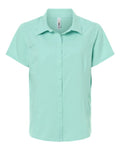 CORE365 Women's UltraUVP Shoreline Short Sleeve Staff Shirt-1