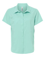 CORE365 Women's UltraUVP Shoreline Short Sleeve Staff Shirt-1