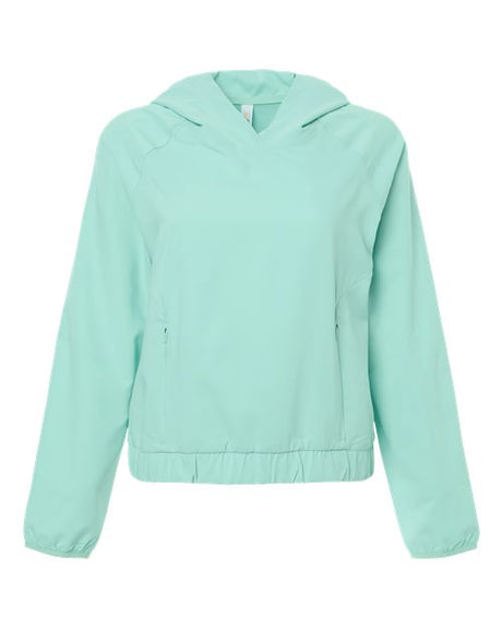 CORE365 Women's UltraUVP Shoreline Long Sleeve Hooded Pullover-1