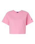 Champion Women's Heritage Jersey Crop T-Shirt-1