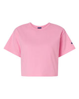 Champion Women's Heritage Jersey Crop T-Shirt-1