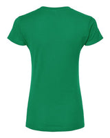 Tultex Women's Fine Jersey V-Neck T-Shirt-2