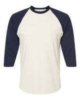 Tultex Men's Fine Jersey Raglan T-Shirt-1