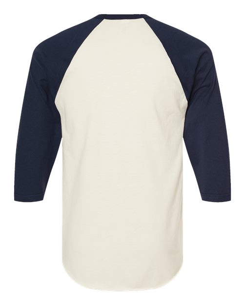 Tultex Men's Fine Jersey Raglan T-Shirt-2