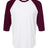 Tultex Men's Fine Jersey Raglan T-Shirt-1