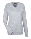 Harriton Women's Pilbloc V-Neck Sweater