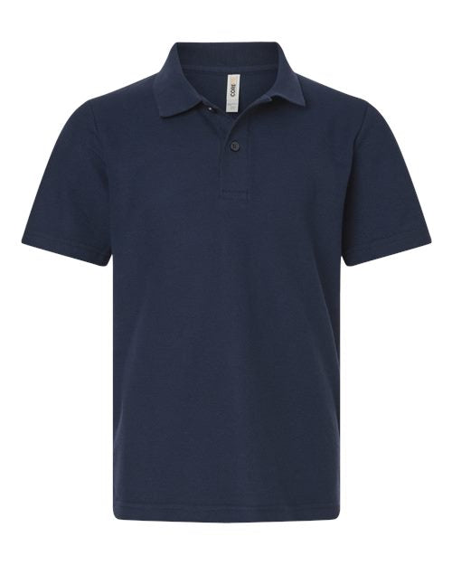 CORE365 Youth Resolve CVC Performance Pique Polo-1