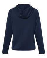 Team 365 Women's Qualify Quarter-Zip Hooded Pullover-2
