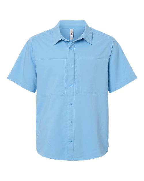 CORE365 Men's UltraUVP Shoreline Short Sleeve Staff Shirt-1