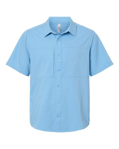 CORE365 Men's UltraUVP Shoreline Short Sleeve Staff Shirt-1