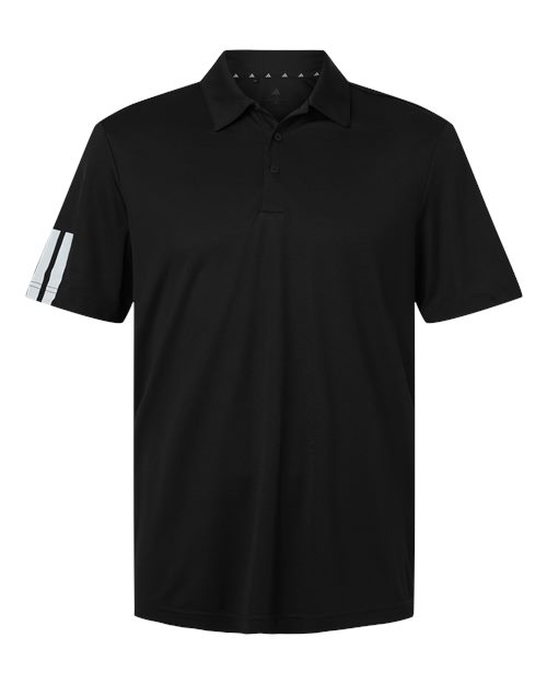 adidas Men's Performance 3-Stripes Climacool Polo
