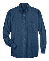Harriton Men's Denim Shirt-1