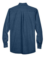 Harriton Men's Denim Shirt-2