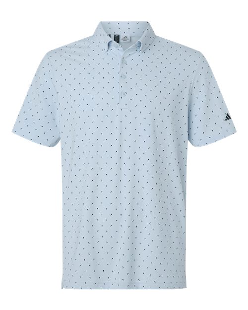 adidas Men's Ultimate365 Micro Print Polo-1