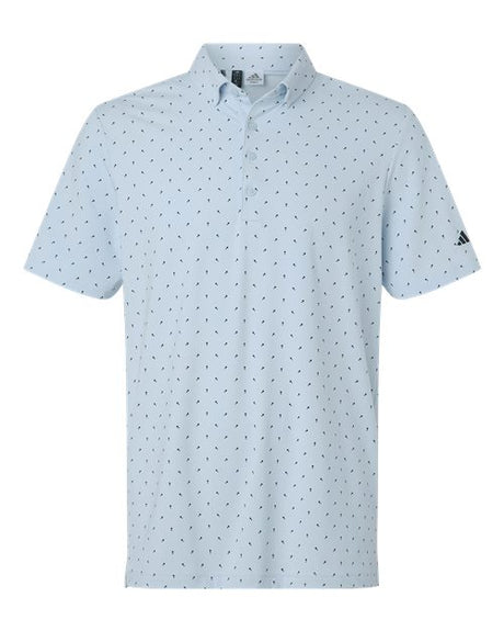 adidas Men's Ultimate365 Micro Print Polo-1