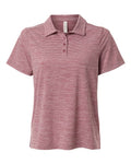 Team 365 Women's Relay Heathered Stripe Polo-1