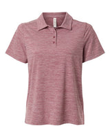 Team 365 Women's Relay Heathered Stripe Polo-1