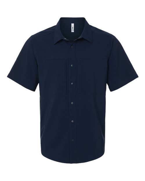 CORE365 Men's UltraUVP Shoreline Short Sleeve Staff Shirt-1