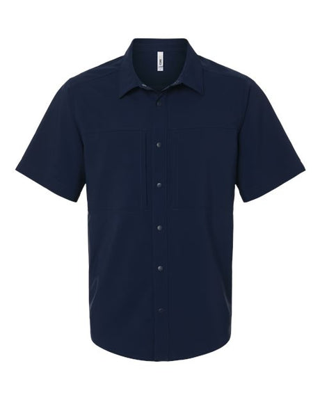 CORE365 Men's UltraUVP Shoreline Short Sleeve Staff Shirt-1