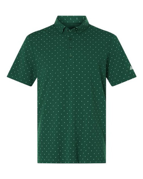 adidas Men's Ultimate365 Micro Print Polo-1