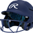 Rawlings Rx2 Softball Batting Helmet with Face Mask-1