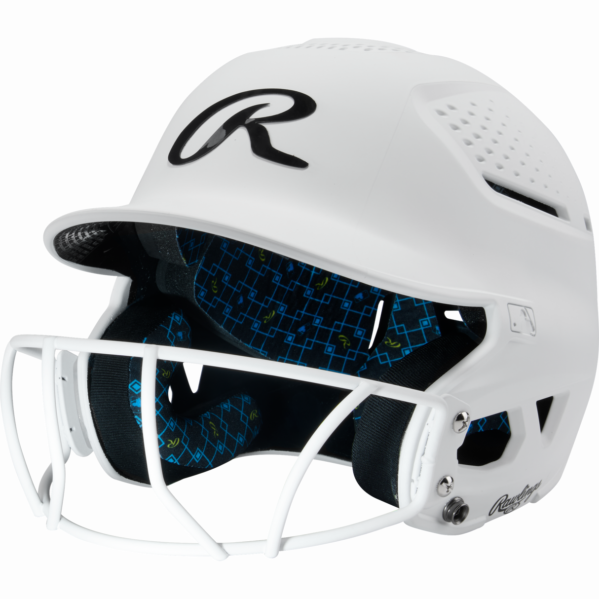 Rawlings Rx2 Softball Batting Helmet with Face Mask-1