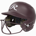 Rawlings Mach Hi-viz 1-tone Matte Fastpitch Softball Batting Helmet with Attached Face Guard-1