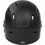 Rawlings Mach Hi-viz 1-tone Matte Fastpitch Softball Batting Helmet with Attached Face Guard-2