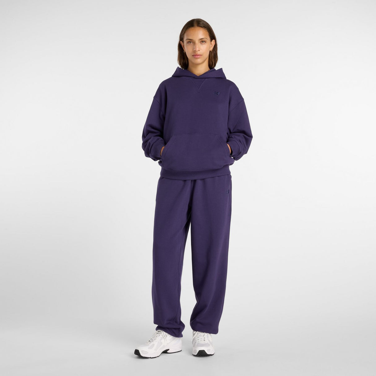 New Balance Women's Athletics French Terry Hoodie-1