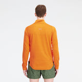 New Balance Men's Heat Grid Half Zip Shirt-5