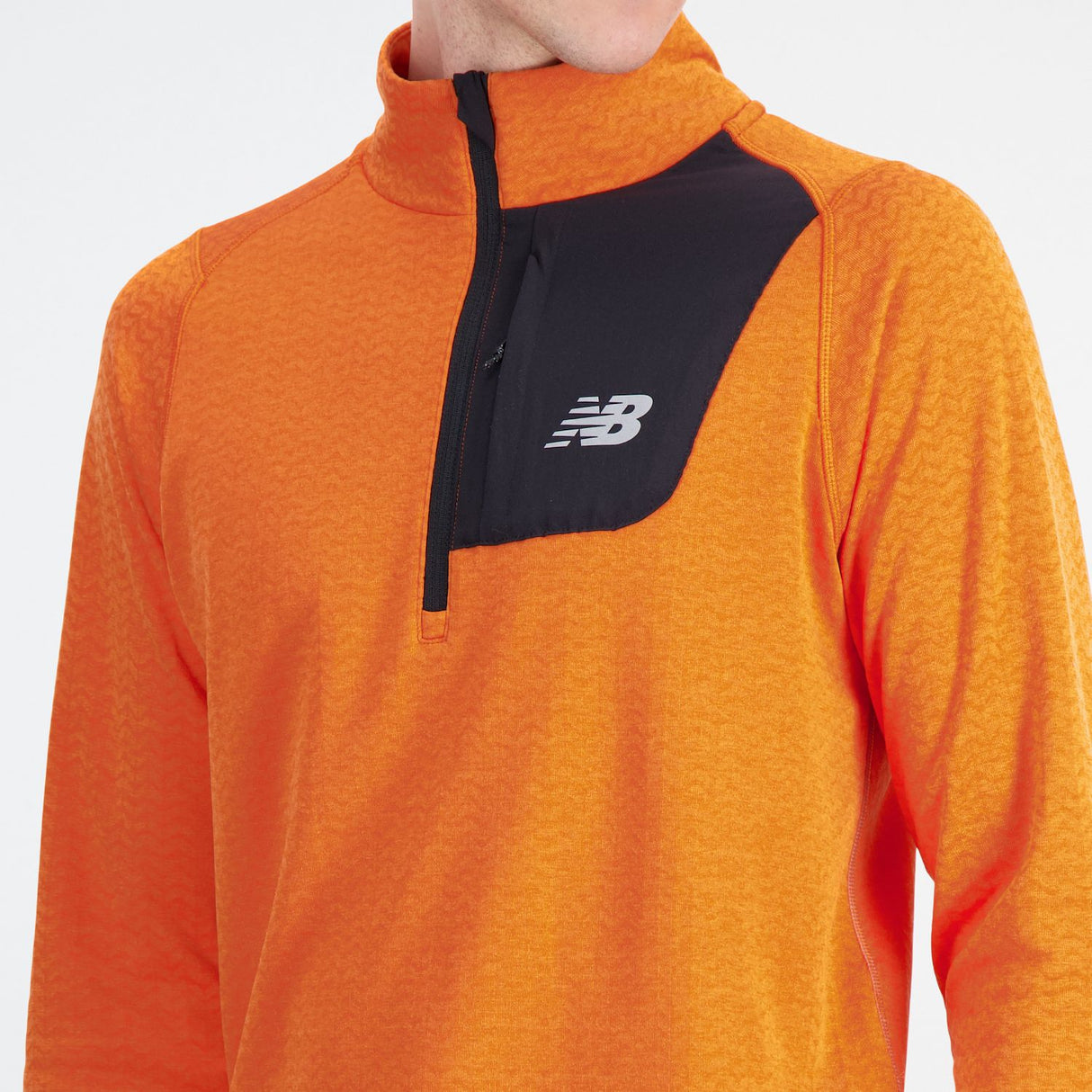 New Balance Men's Heat Grid Half Zip Shirt-6