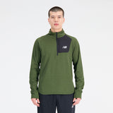 New Balance Men's Heat Grid Half Zip Shirt-1