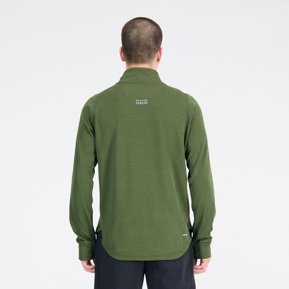 New Balance Men's Heat Grid Half Zip Shirt-5