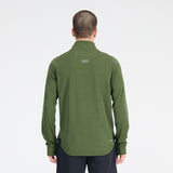 New Balance Men's Heat Grid Half Zip Shirt-5