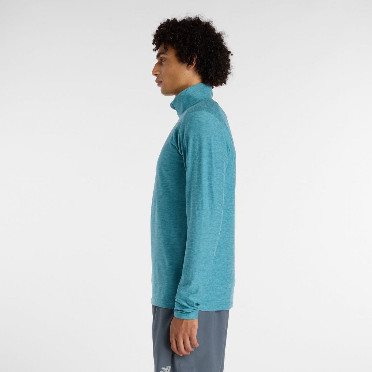 New Balance Men's Space Dye 1/4 Zip Shirt-2