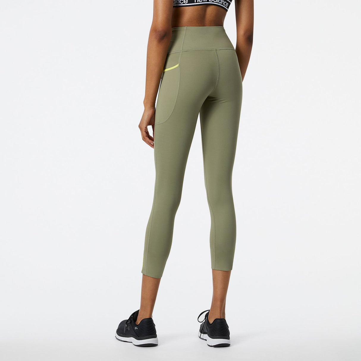 New Balance Women's Shape Shield 7/8 High Rise Pocket Tight-3