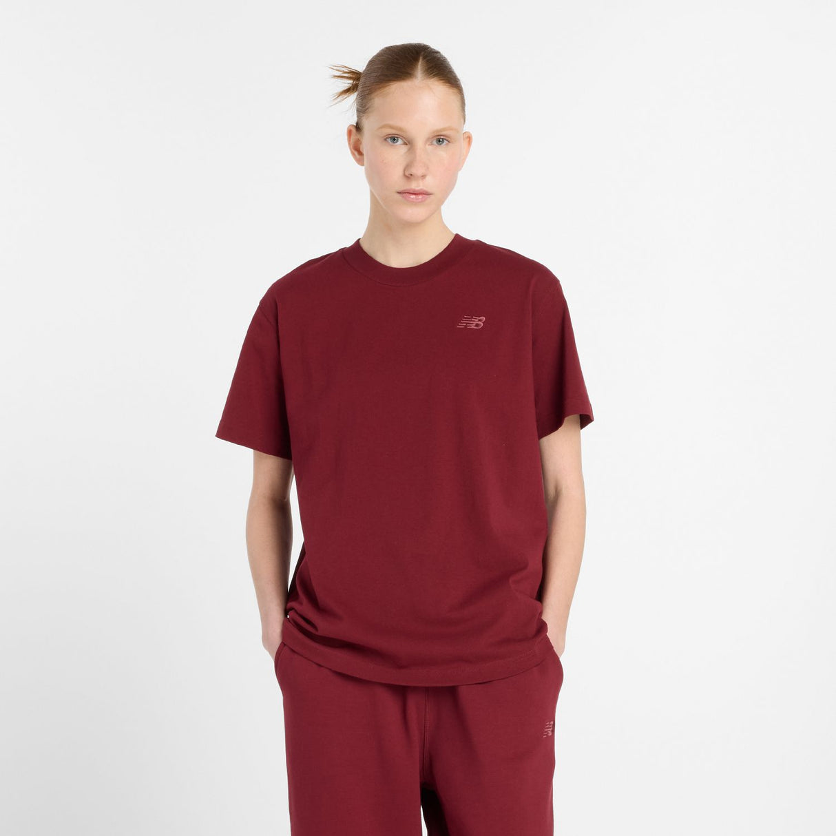 New Balance Women's Athletics Jersey T-Shirt-2