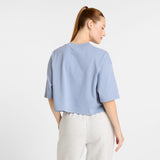 New Balance Women's Logo Oversized Jersey T-Shirt-3