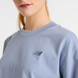 New Balance Women's Logo Oversized Jersey T-Shirt-4