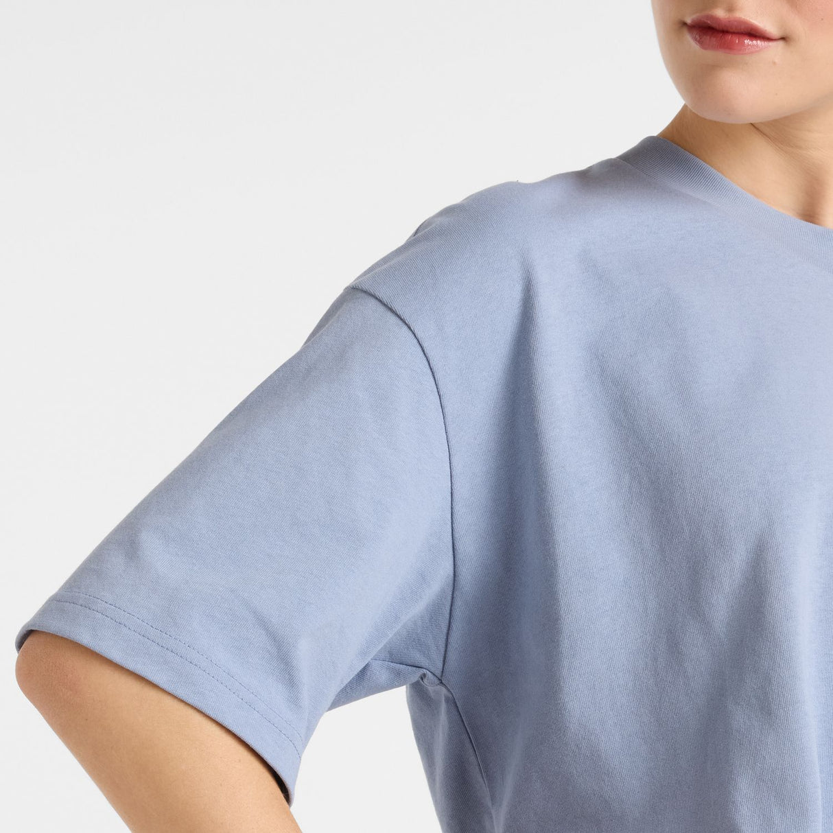 New Balance Women's Logo Oversized Jersey T-Shirt-6