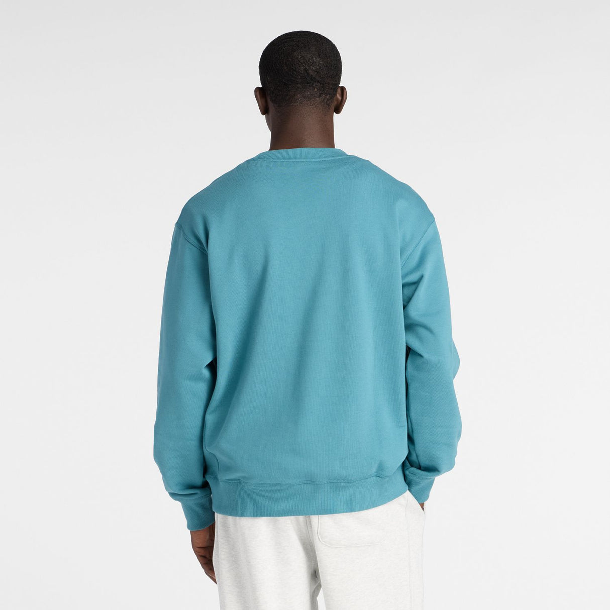 New Balance Men's Athletics French Terry Crew-4