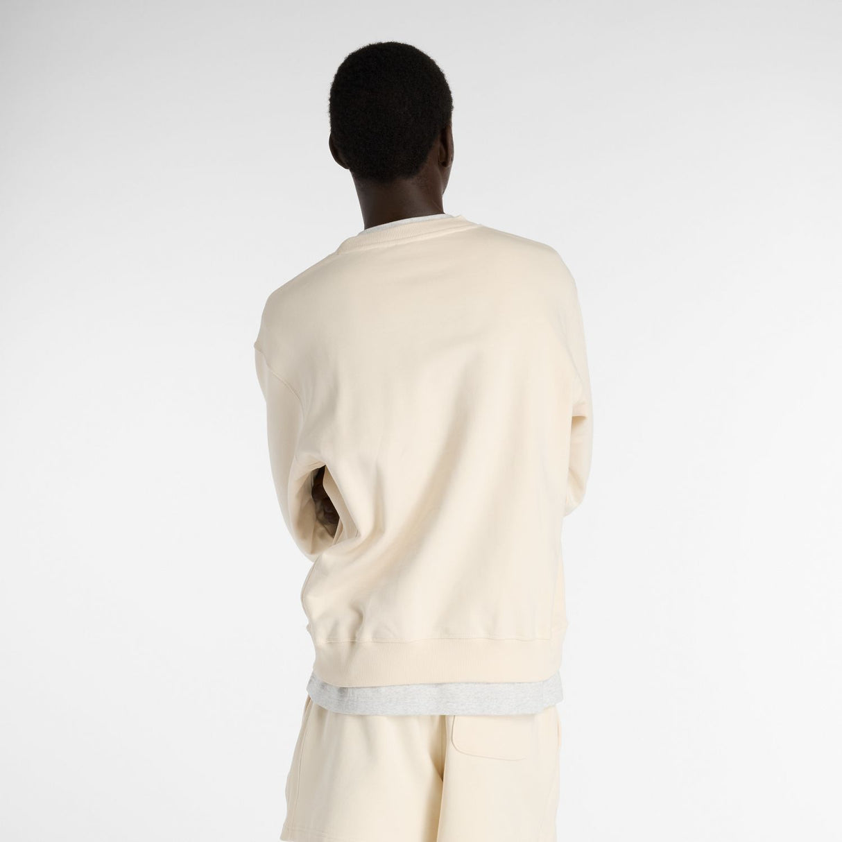 New Balance Men's Athletics French Terry Crew-5